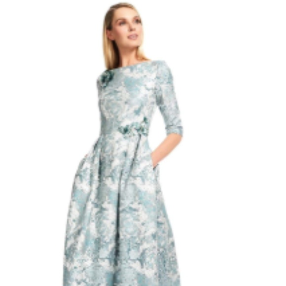 Theia Dresses & Skirts - THEIA Formal Evening Gown, NWT, 3/4 sleeves